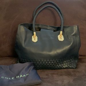 COLE HAAN handbag with tag and sub bag.